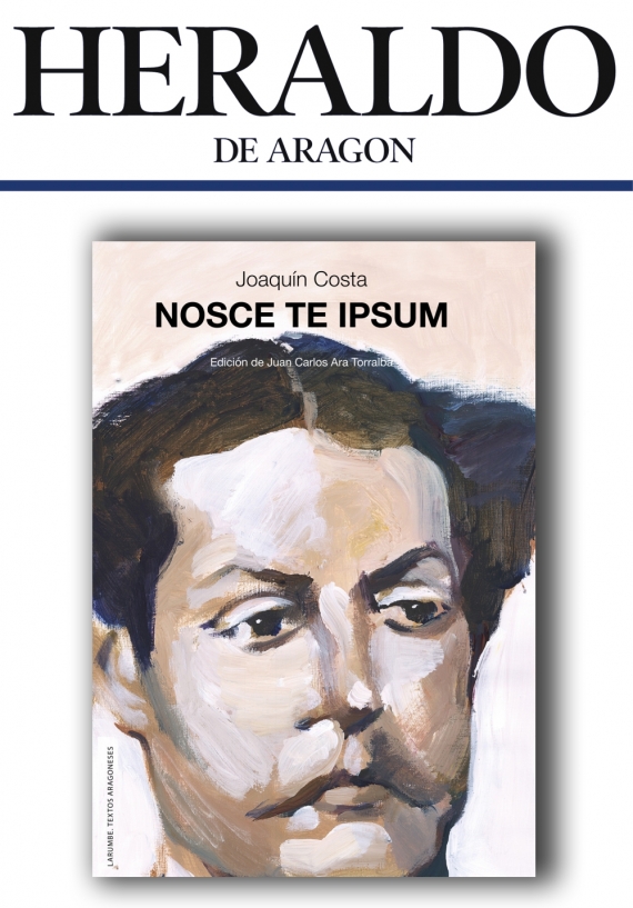 HERALDO de ARAGÓN: Juan Carlos Ara recupera una autobiografía de juventud y otros textos de Joaquín Costa